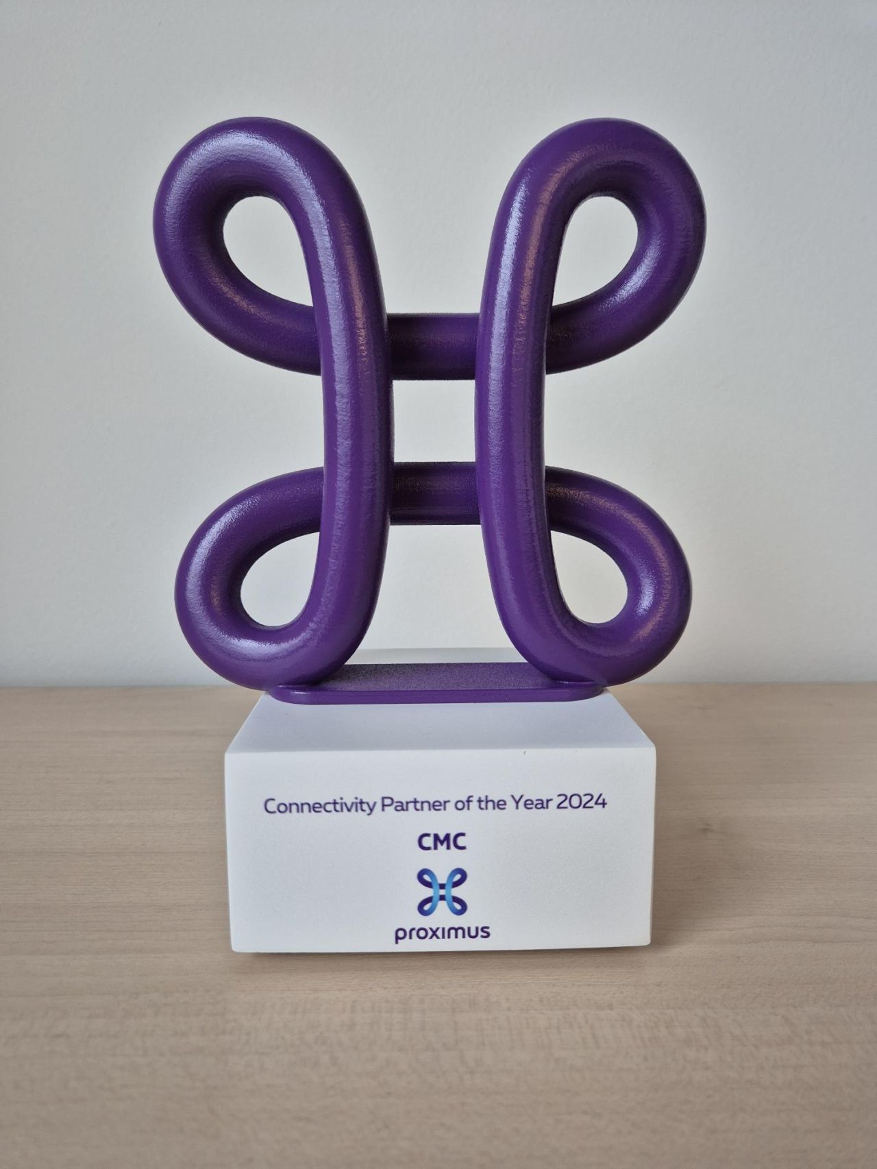 CMC wint de Proximus Business Partner Award voor Connectiviteit 2024!